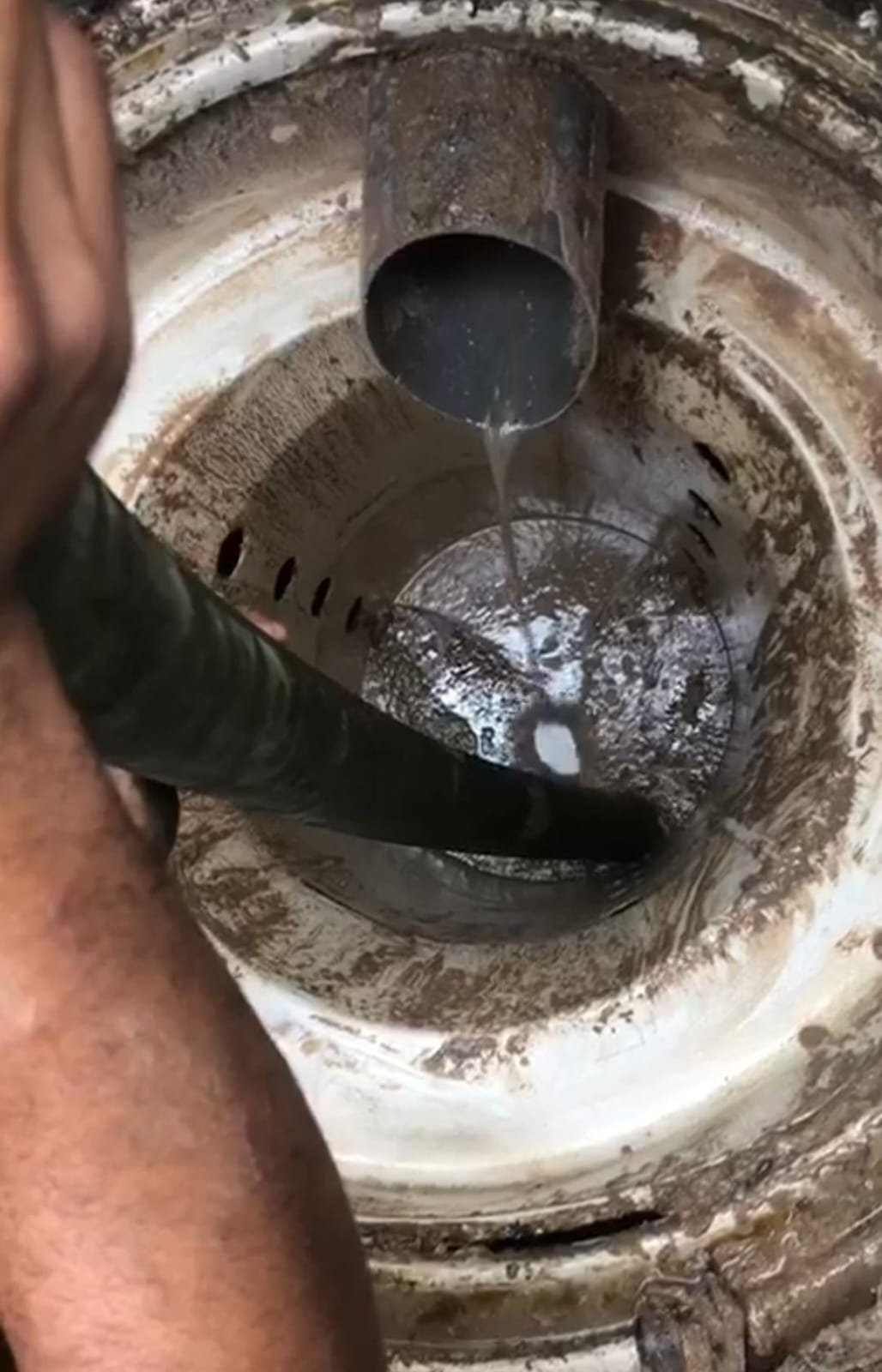 صورة قبل التنظيف - الحالة الأصلية